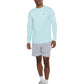 Hurley 503 Hurley Men's Hybrid Upf Long Sleeve Iceland Heather