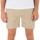 Hurley 702 Hurley Men's Phantom Heather Walkshort 18" Khaki