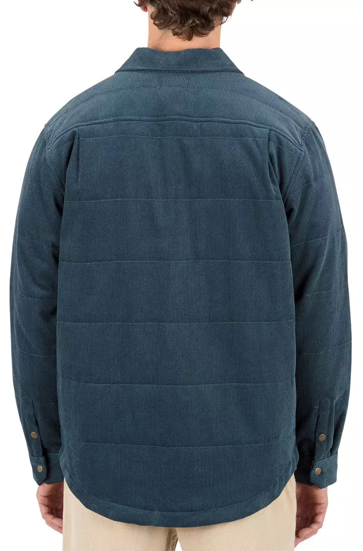 Hurley 800 Hurley Men’s Waletale Cord Jacket Armored Navy