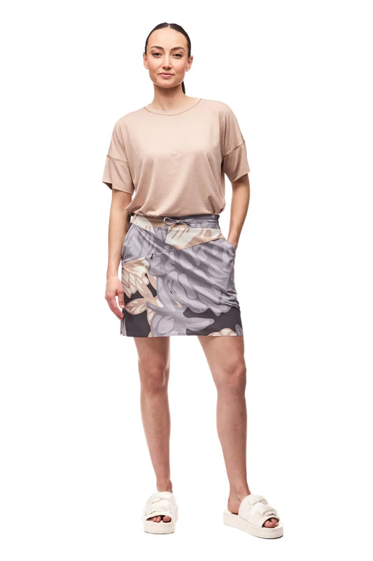 Indyeva 186 Indyeva Women's Alokaya Skirt Boreal Piwonia Print
