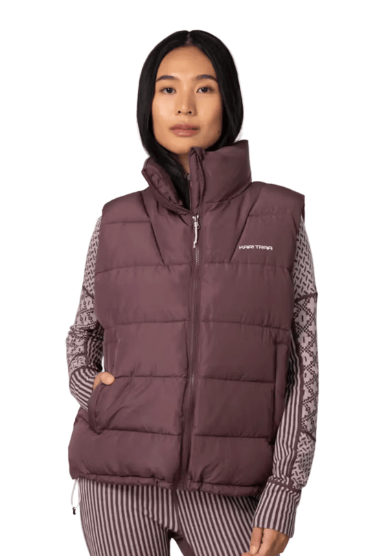Kari Traa Women's Apparel > Outerwear Kari Traa Women's Linn Vest Cocoa Powder