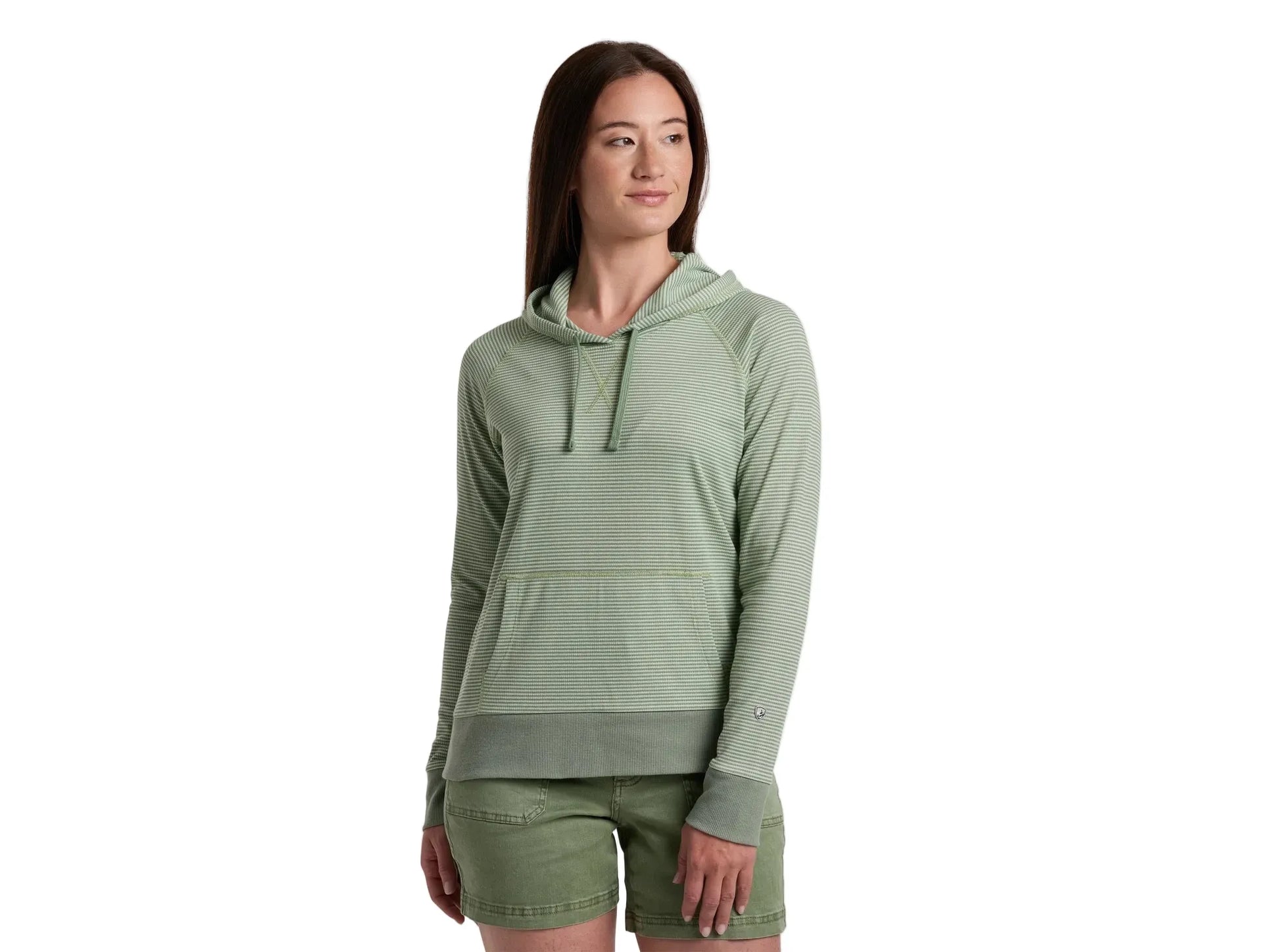 Kuhl 175 Kuhl Women's Stria Pullover Hoody Slate Green