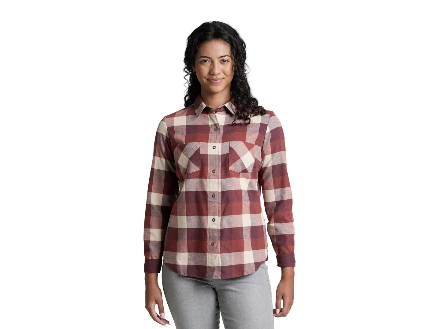 Kuhl 181 Kuhl Women's Darcy Flannel Cherrywood