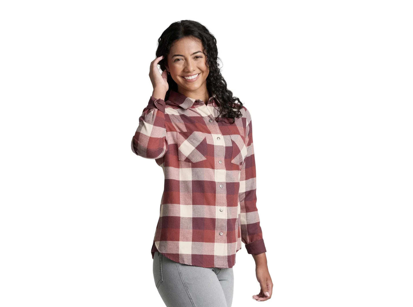 Kuhl 181 Kuhl Women's Darcy Flannel Cherrywood