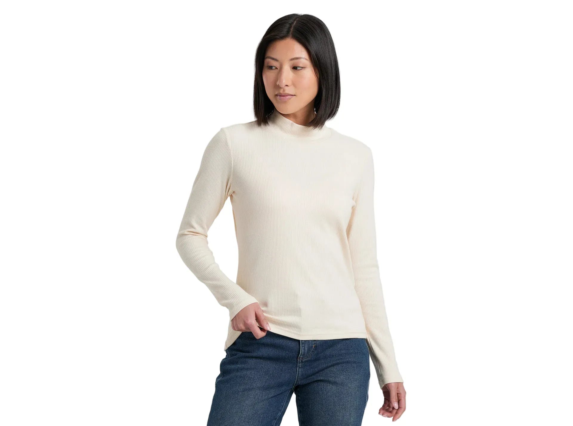 Kuhl 181 Kuhl Women's Verona Rib LS Natural