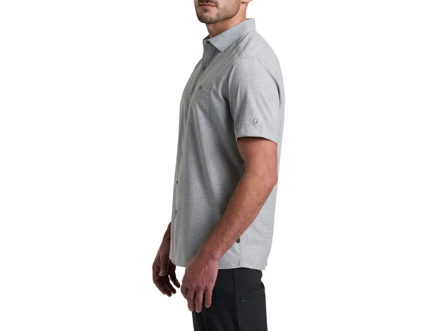 Kuhl 502 Kuhl Men's Persuadr Short Sleeve Ash