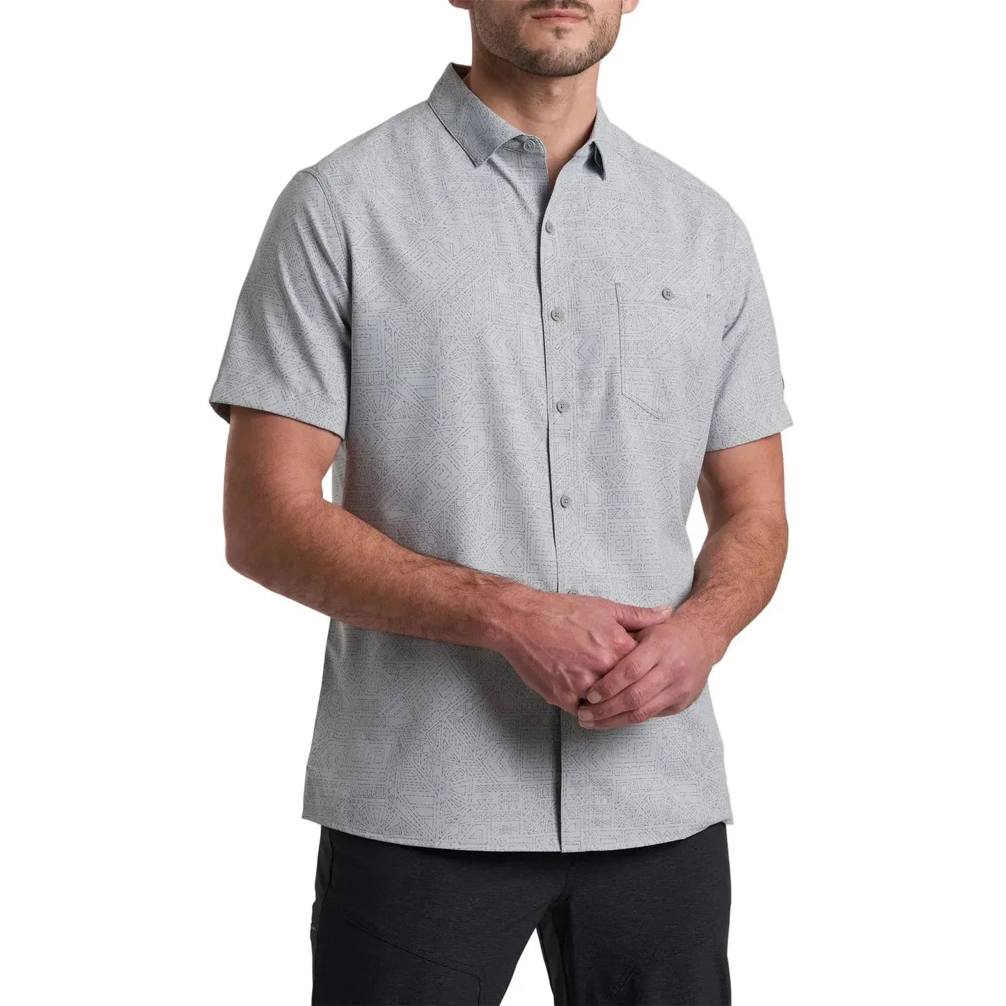 Kuhl 502 Kuhl Men's Persuadr Short Sleeve Ash