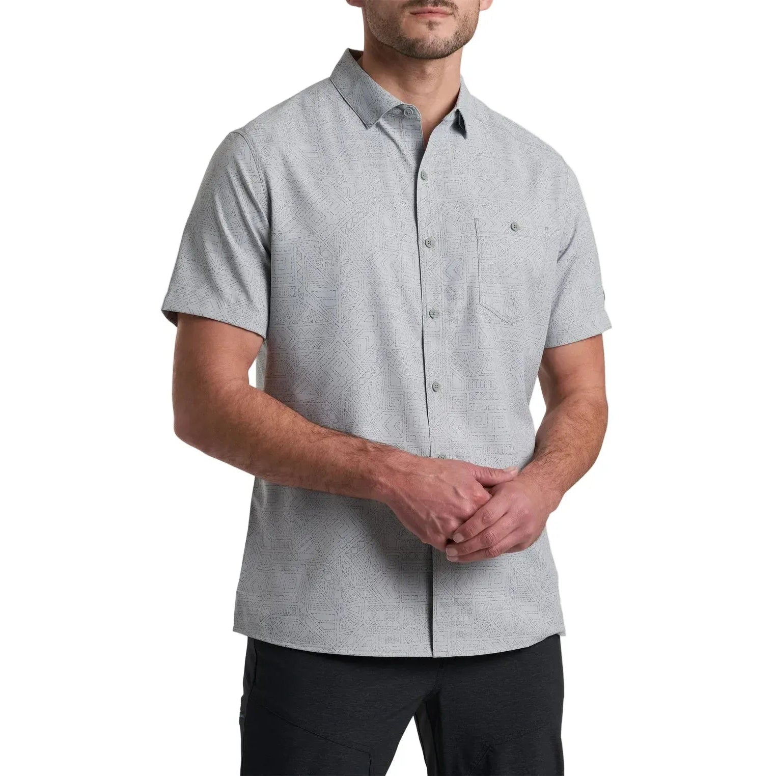 Kuhl 502 Kuhl Men's Persuadr Short Sleeve Ash