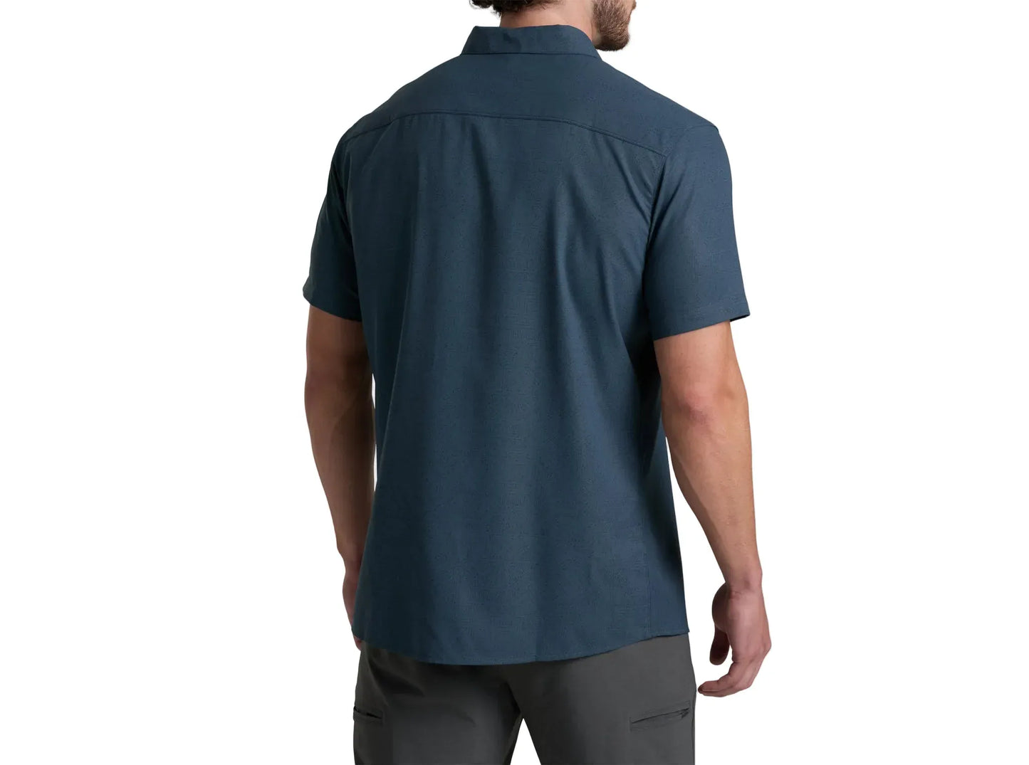 Kuhl 502 Kuhl Men's Persuadr Short Sleeve Midnight Tide