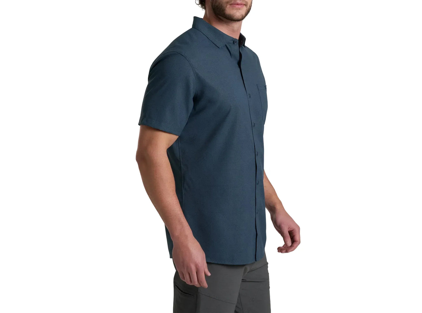 Kuhl 502 Kuhl Men's Persuadr Short Sleeve Midnight Tide