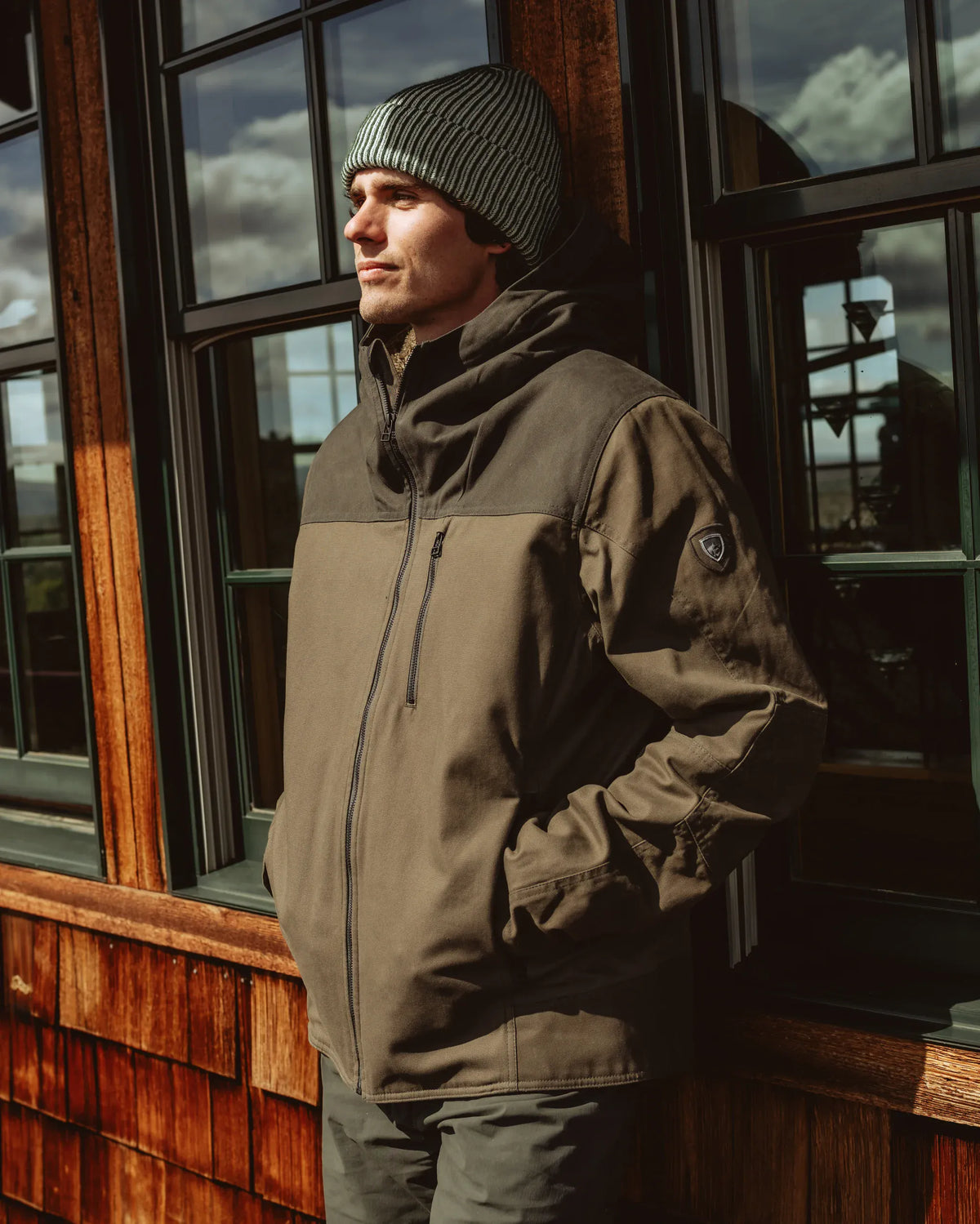 Kuhl Men’s Apparel > Fleece & Midlayers Kuhl Men's Law Fleece Lined Hoody Tarmac