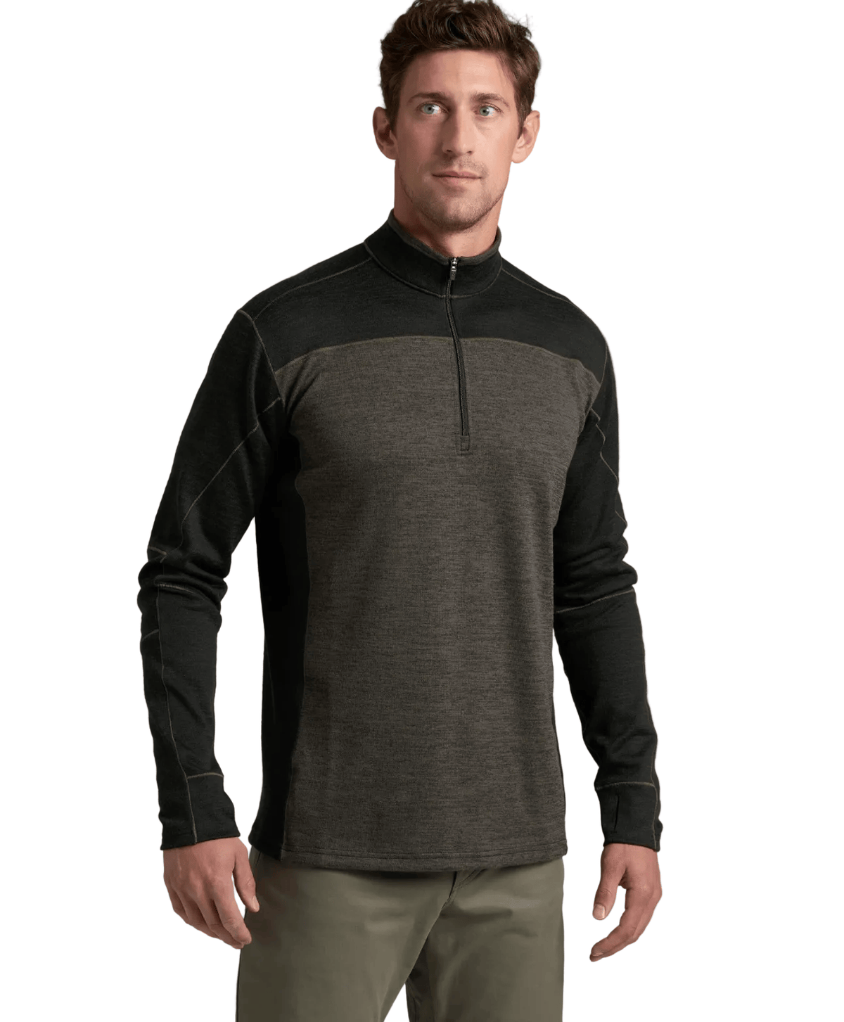 Kuhl Men’s Apparel > Fleece & Midlayers Kuhl Men's Ryzer 1/4 Zip Tarmac