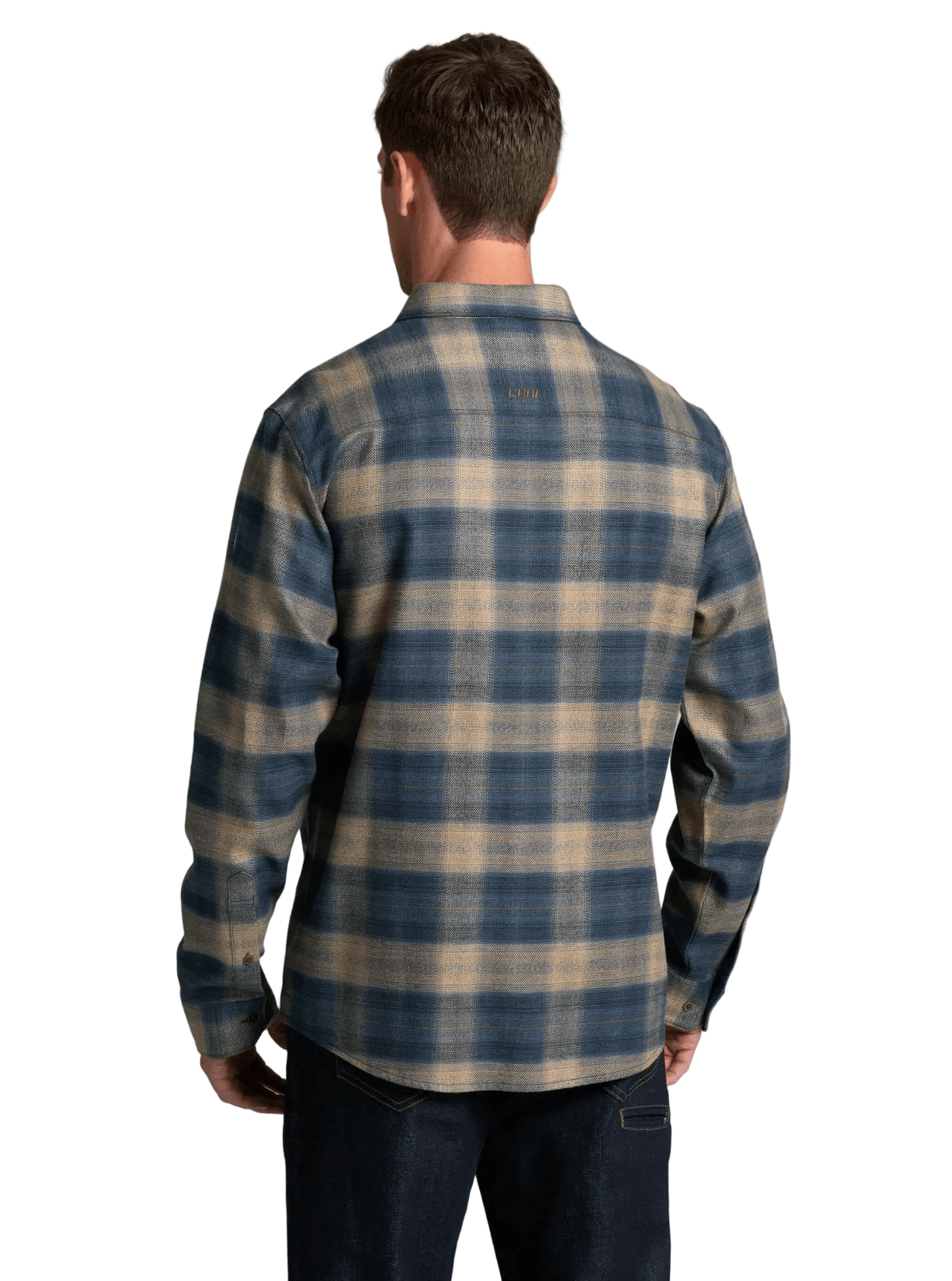 Kuhl Men’s Apparel > Wovens & Flannels Kuhl Men's Law Flannel Ls Ocean Driftwood