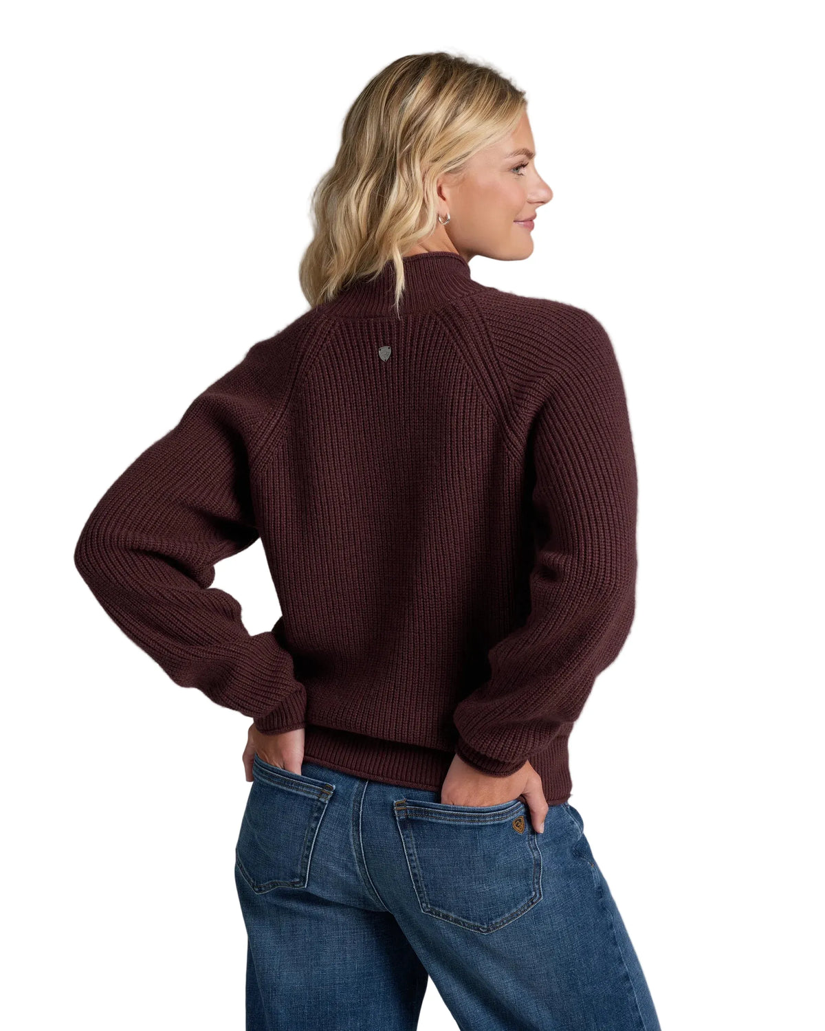 Kuhl Women’s Apparel > Sweaters Kuhl Women's Strova Roll Neck Sweater Mulberry