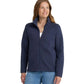 L.L. Bean 175 L.L. Bean Women's Lakewashed Double-Knit Full-Zip Classic Navy