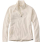 L.L. Bean 175 L.L. Bean Women's Lakewashed Double-Knit Full-Zip Sea Salt
