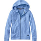L.L Bean 175 L.L. Bean Women's Peaks Island Full-Zip Hoodie Regular Brightwater Blue