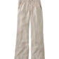 L.L. Bean 181 L.L. Bean Women's Premium Linen Breezy Pull-On Pant Oatmeal