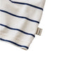 L.L. Bean 181 L.L. Bean Women's Soft Stretch Supima Tee Scoopneck Short Sleeve Stripe Sailcloth/Classic Navy