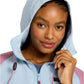 L.L. Bean 189 L.L. Bean Women's Mountain Classic Anorak Multi Color Oyster Blue/Forest Gray