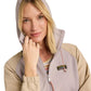 L.L. Bean 189 L.L. Bean Women's Mountain Classic Anorak Multi Color Shore Sand/Faded Redwood