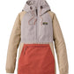 L.L. Bean 189 L.L. Bean Women's Mountain Classic Anorak Multi Color Shore Sand/Faded Redwood