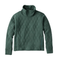 L.L. Bean Women’s Apparel > Fleece & Midlayers L.L. Bean Venturesoft Quilted Funnelneck Pullover Women'S Regular Deep Sea Green