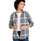 L.L. Bean Women’s Apparel > Tops L.L. Bean Women's Scotch Plaid Shirt Regular Indigo Tartan