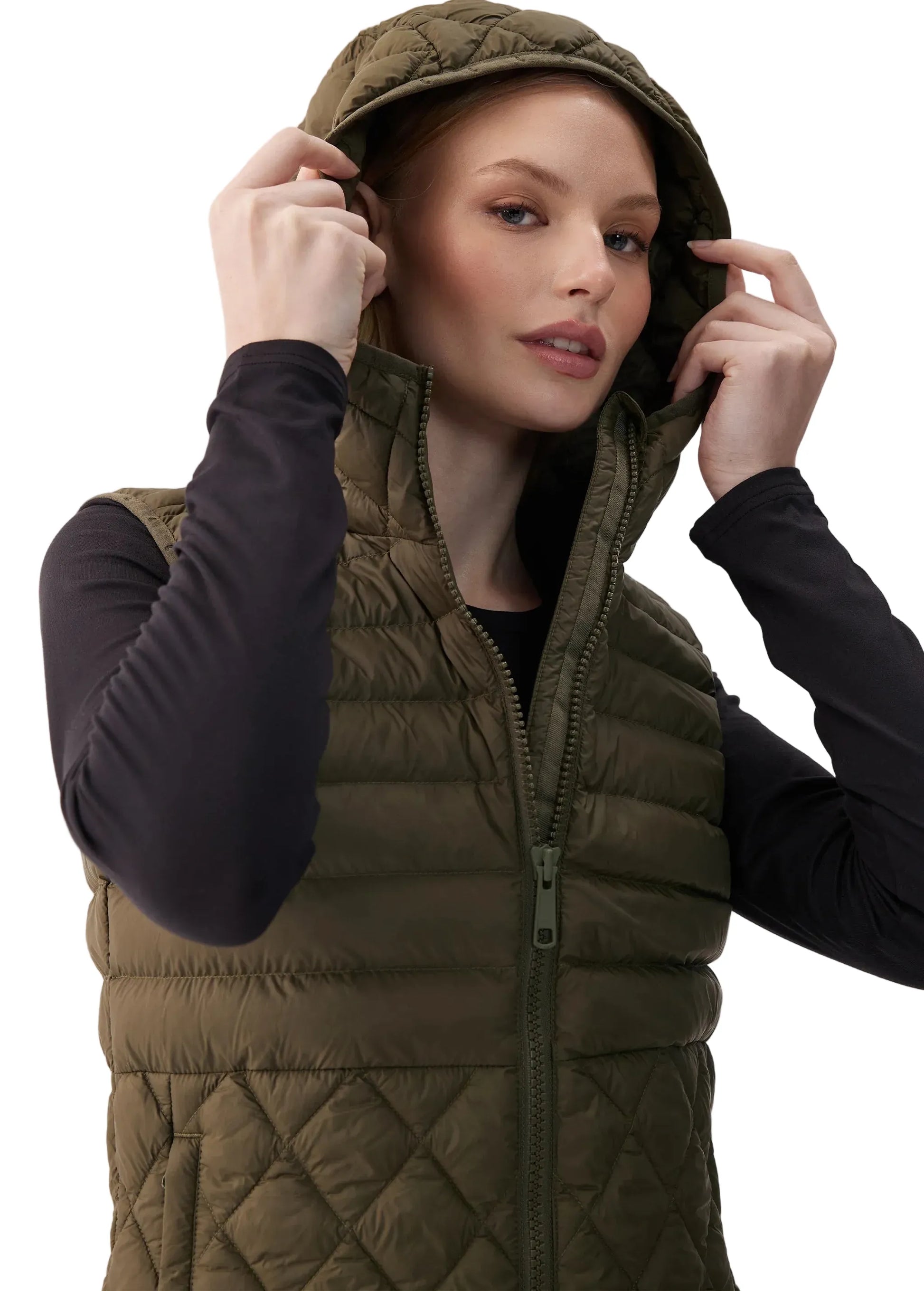 Lole Women’s Apparel > Outerwear Lole Women’s The Base Insulated Vest Moss