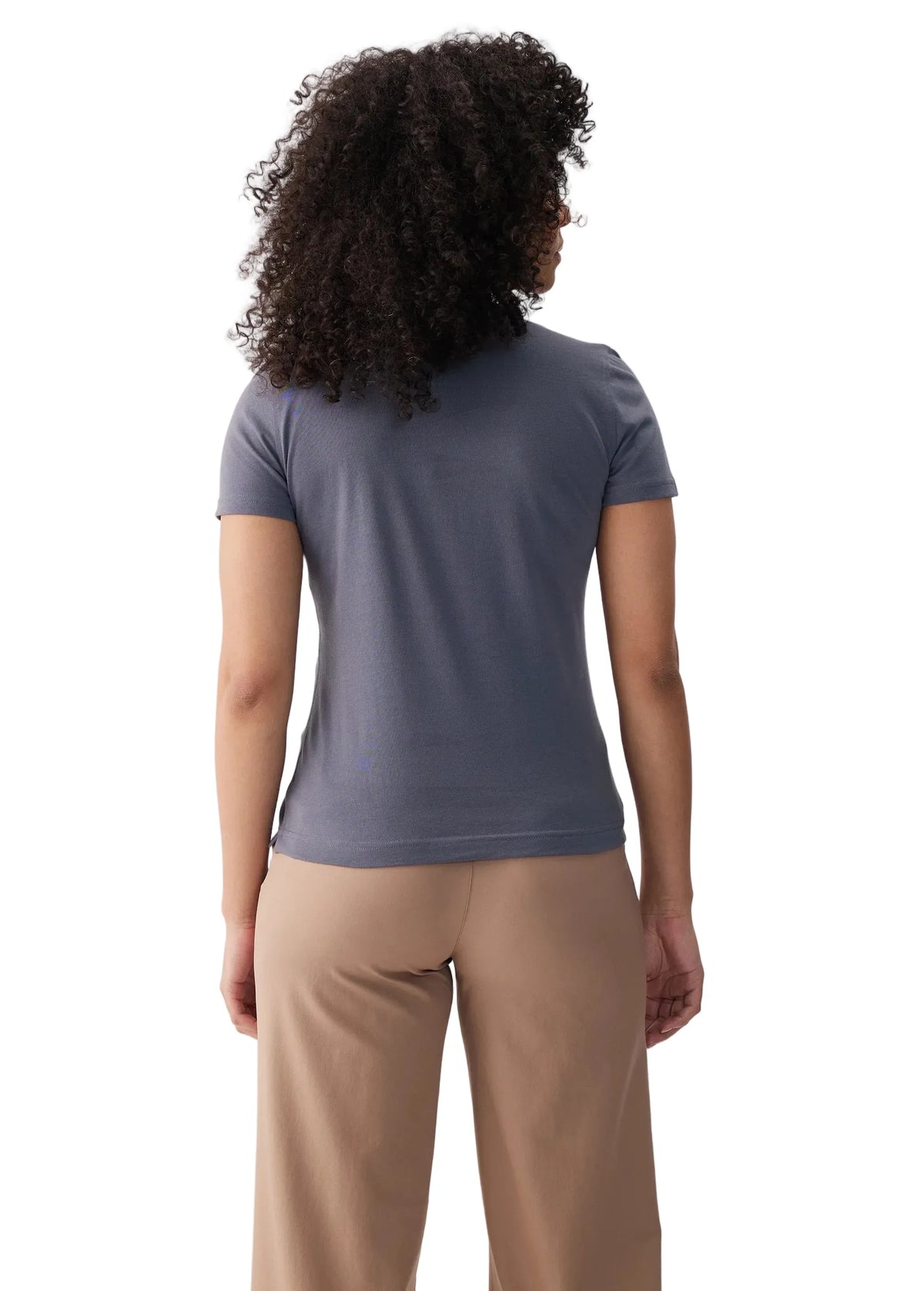 Lole Women's Apparel > Tops Lole Women’s Laurier Logo T-Shirt Stone Blue Petal