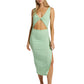 Billabong Women's Take A Look Knit Dress Bright Meadow