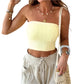 Nikibiki Women's Floral Lace Tube Top