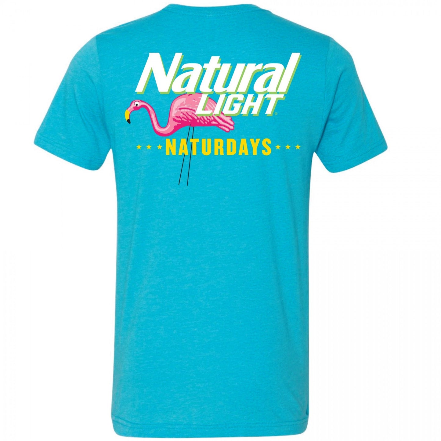 WYB Natural Light Naturdays Pineapple Blue Tee