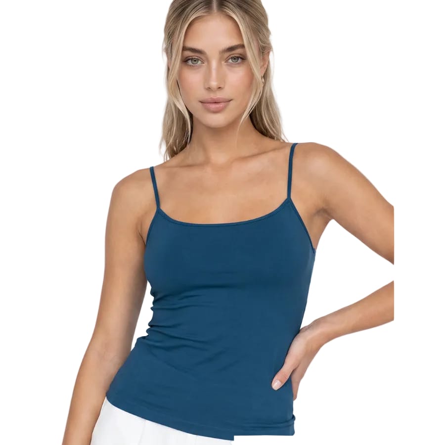 NIKIBIKI 181 Deep Sea Blue Nikibiki Women's Short Length Camisole
