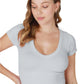 Nikibiki 181 Nikibiki V Neck Crop Tee NS8268