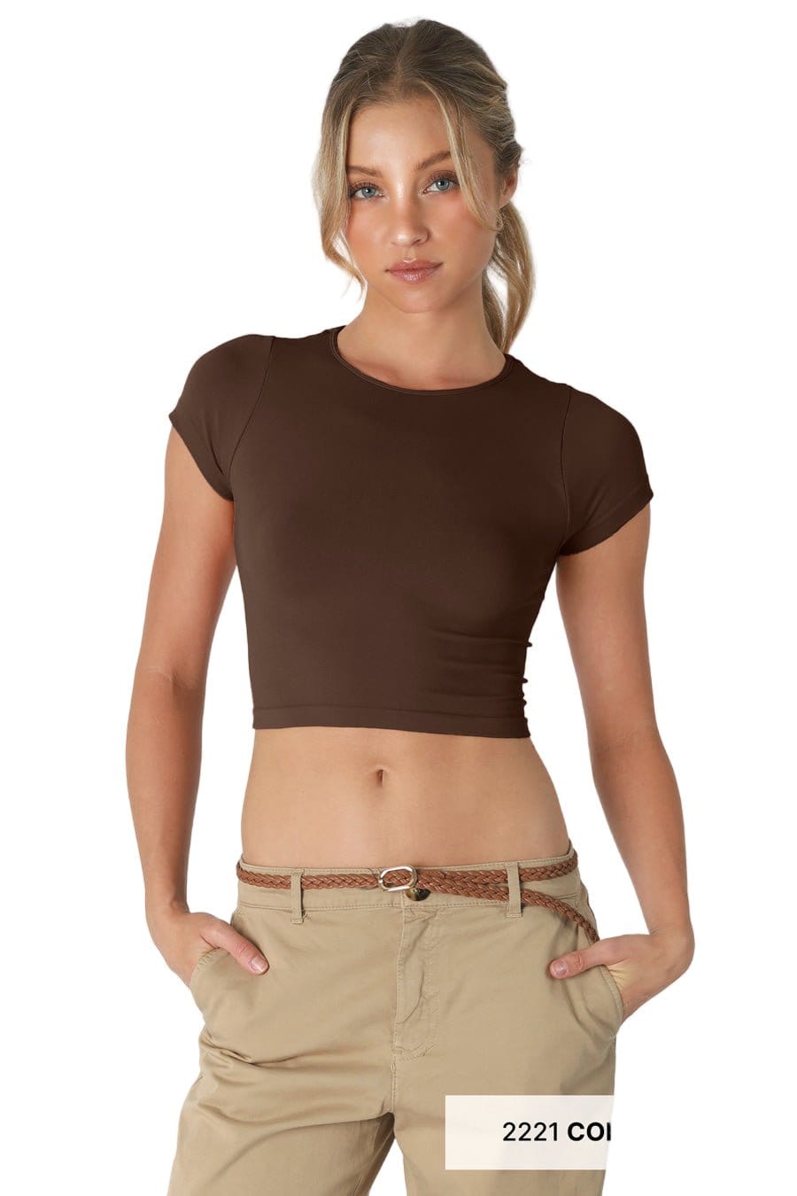 NIKIBIKI 181 NIkiBiki Women's Jersey Solid Baby Tee