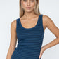 NIKIBIKI Women's Apparel > Tops Nikibiki Women's Reversible Striped Tank Top