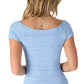 NIKIBIKI Women's Apparel > Tops NIkiBiki Women's Textured Boat Neck Top