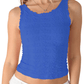 NIKIBIKI Women's Apparel > Tops Royal Blue NIkiBiki Women's Floral Edge Top