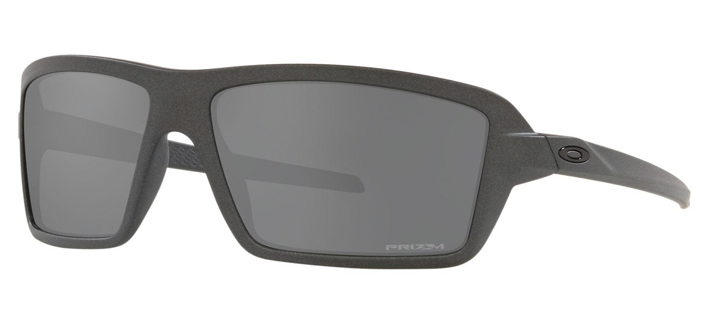 Oakley 309 NONE; No Size / Steel W/ Prizm Black Oakley Cables Steel W/ Prizm Black
