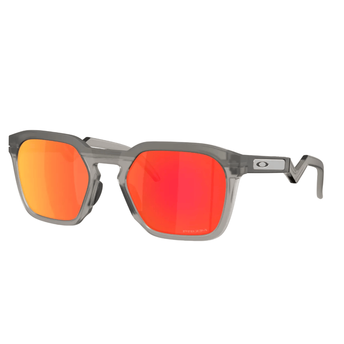 Oakley Accessories > Sunglasses Oakley HSTN SQ Matte Grey Smoke w/ Prizm Ruby