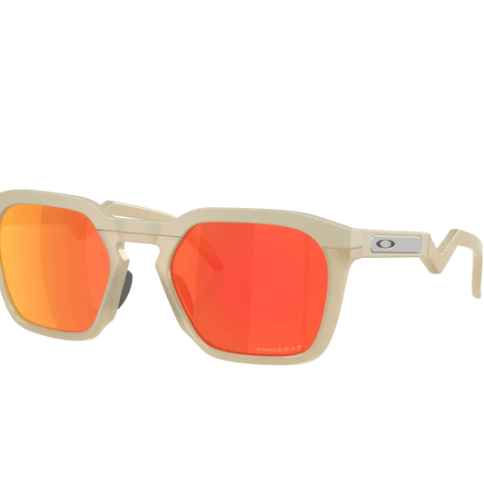 Oakley Accessories > Sunglasses OO95330554 Oakley HSTN SQ Matte Sand w/ Prizm Ruby Polarized
