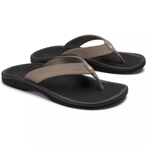 OluKai 165 OluKai Women's Ohana Sandal Warm Taupe/Black