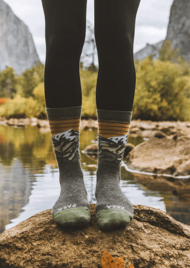 Paka Accessories > Socks Paka Essential Mountain Crew Socks Mountain