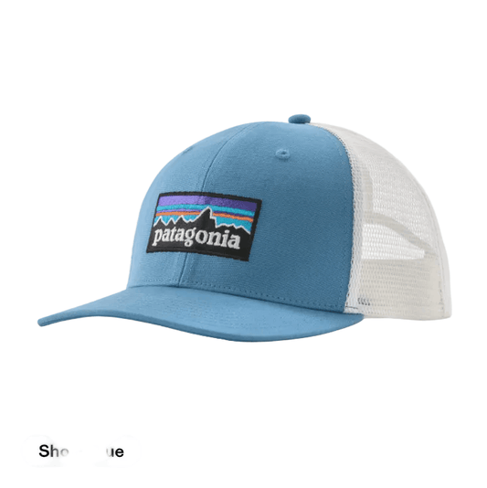 Patagonia 172 ALL / Shore Blue Patagonia Men's P-6 Logo Trucker Hat Shore Blue