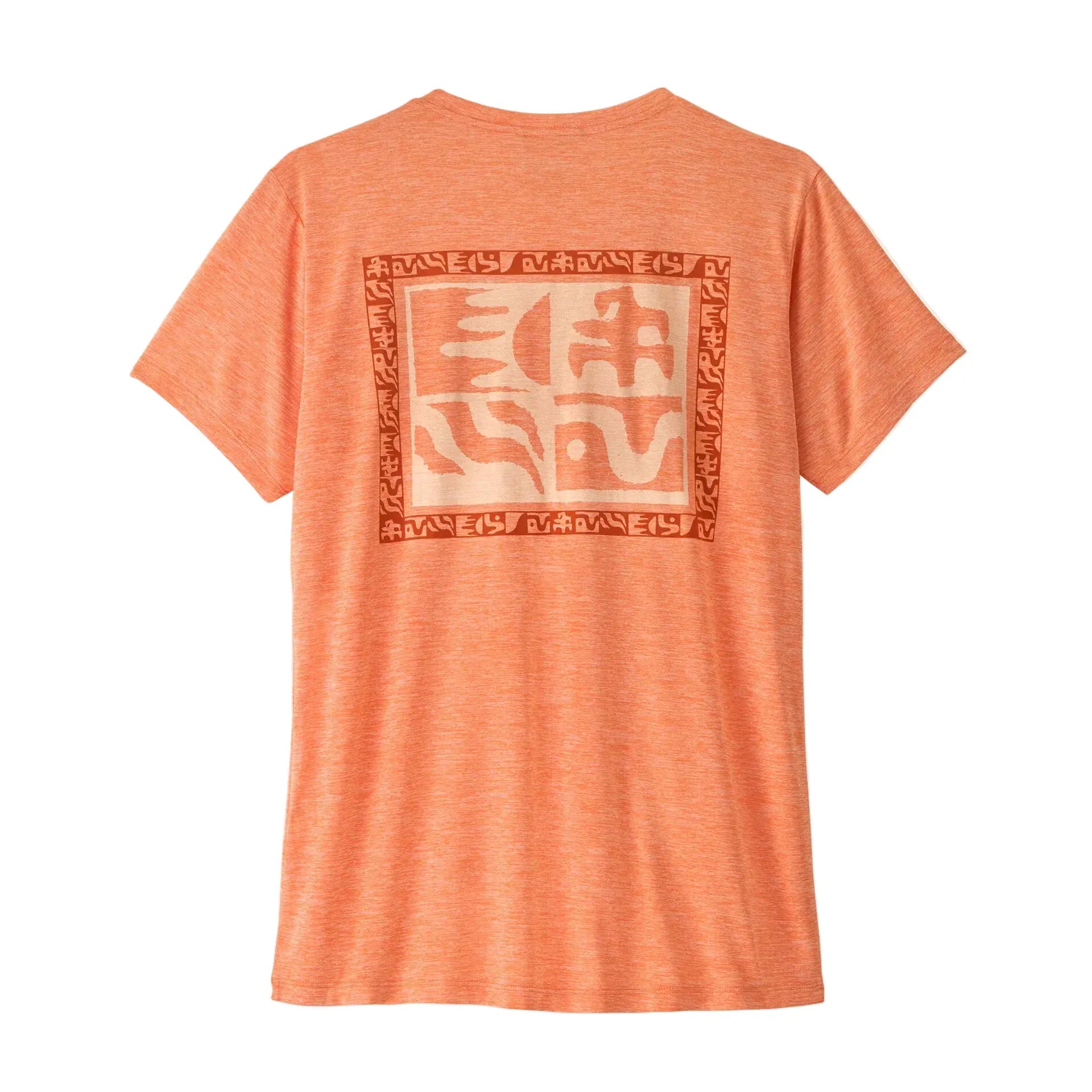 Patagonia 181 Patagonia Women's Capilene® Cool Daily Shirt Mother Rays Peach Sherbet