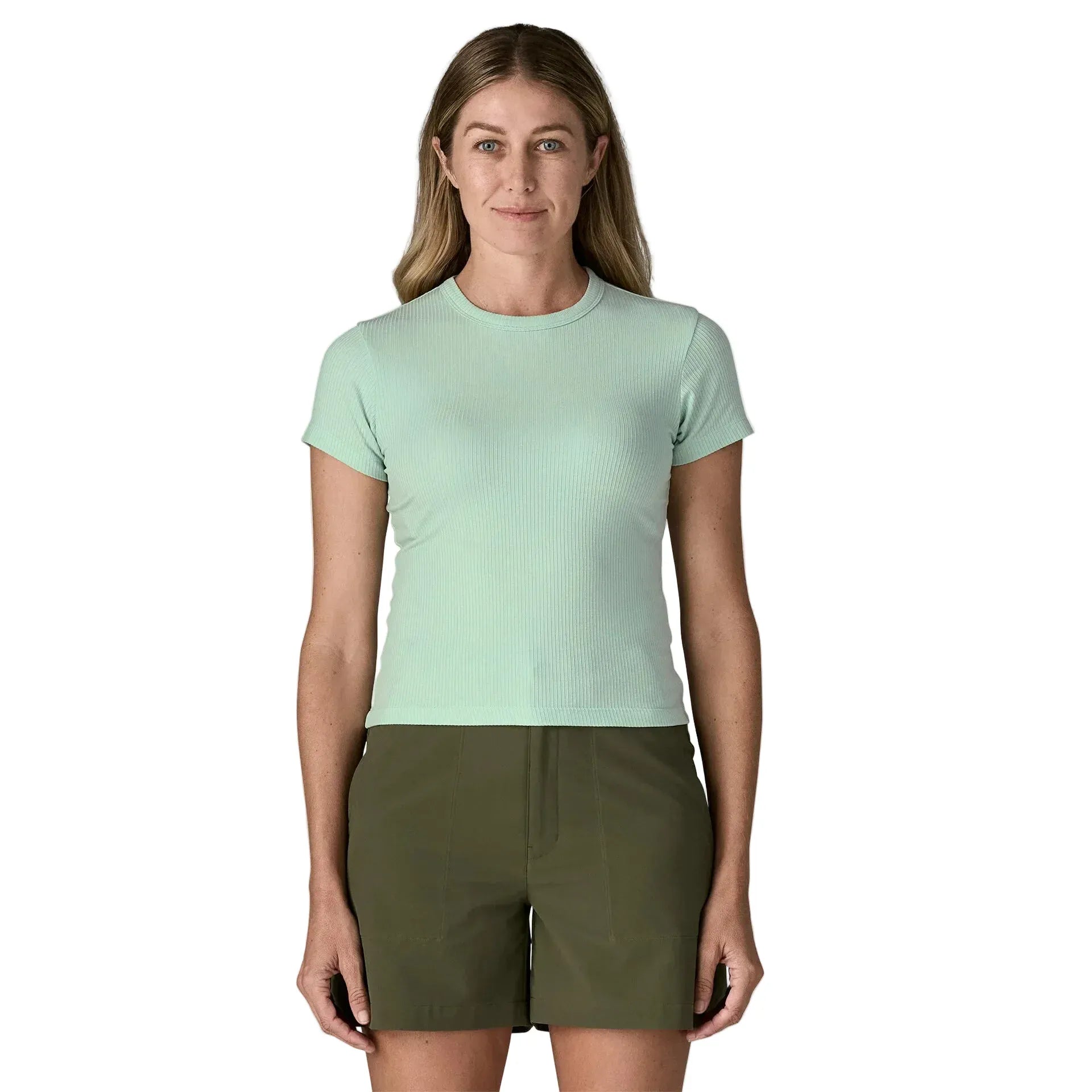 Patagonia 181 Patagonia Women's Rib Knit Top Thin Ice