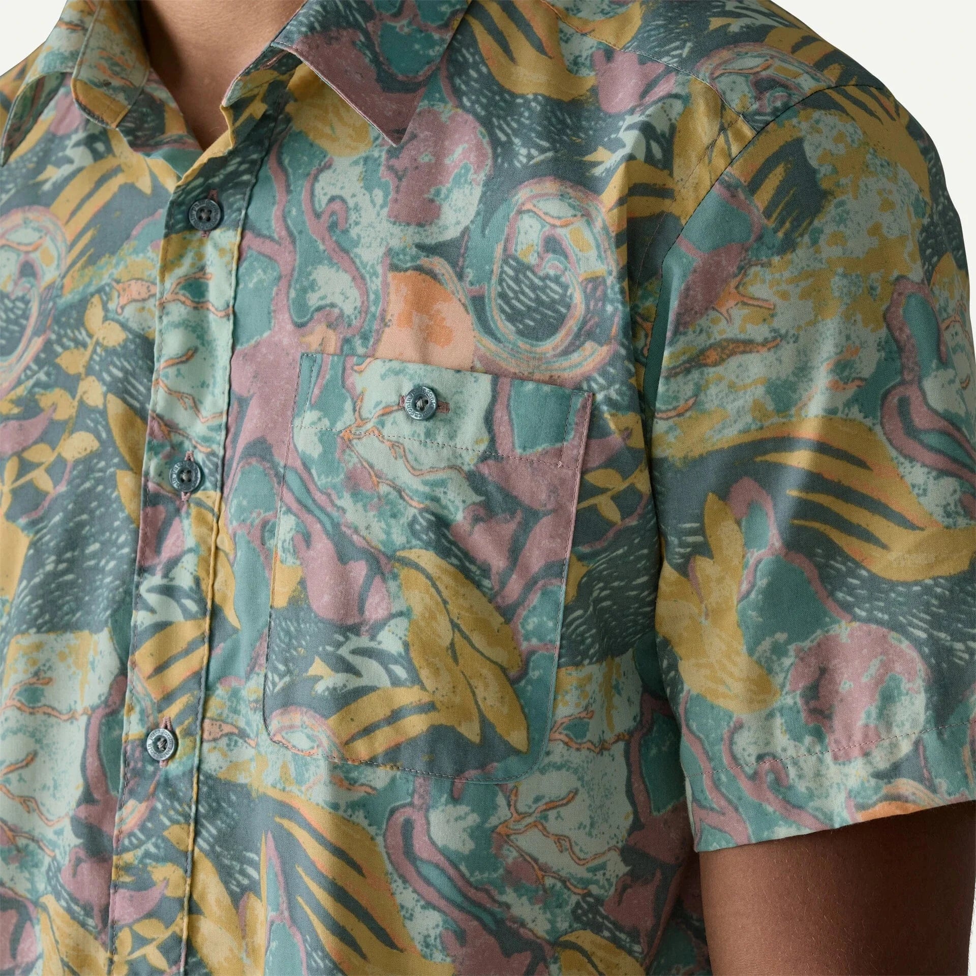 Patagonia 502 Patagonia Men's Go To Shirt Moon Tripper: Blue Sage