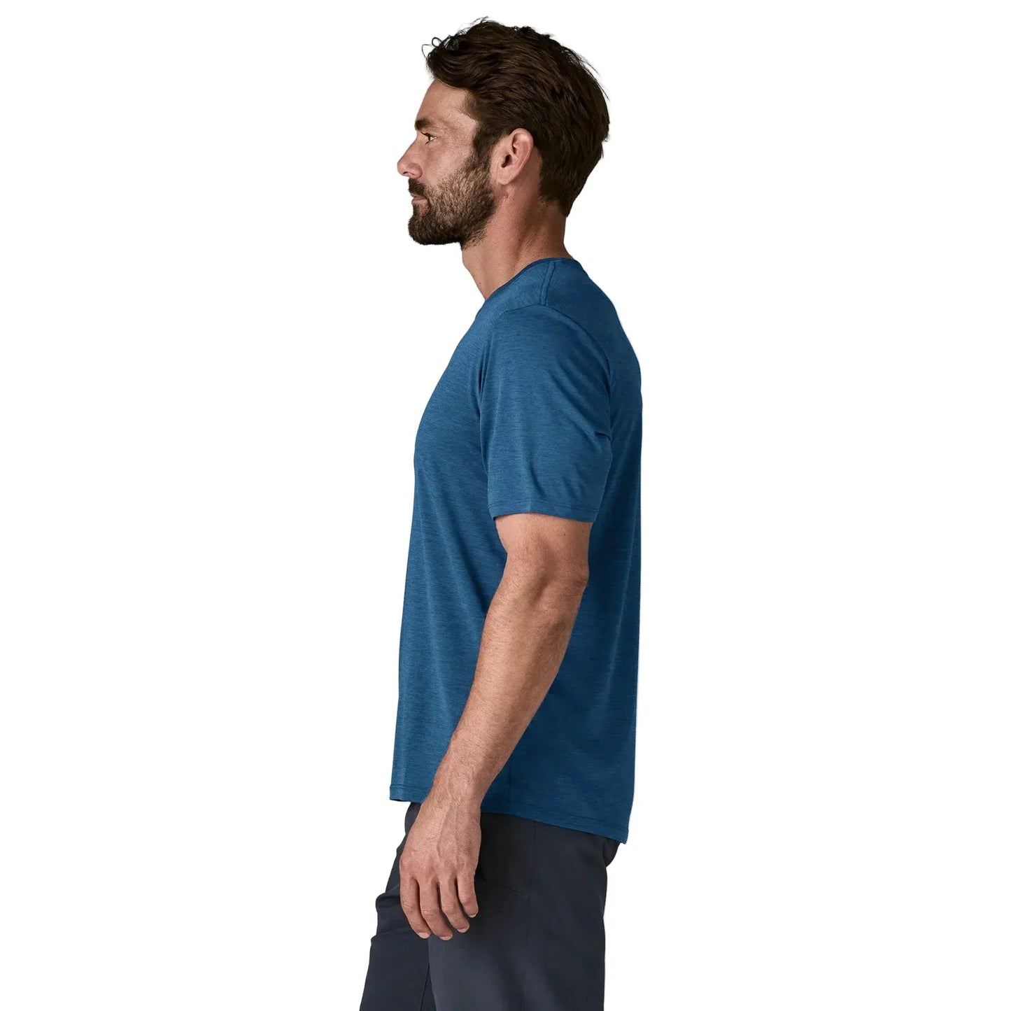 Patagonia 505 Patagonia Men's Capilene® Cool Daily Shirt Clement Blue - Light Clement Blue X-Dye