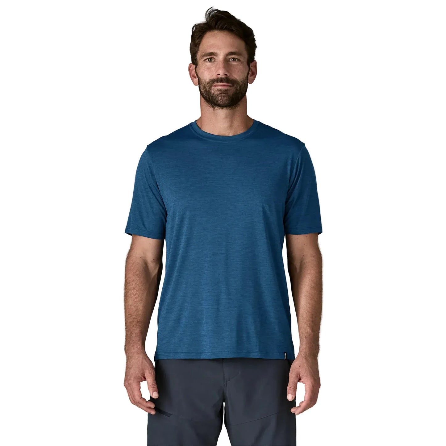 Patagonia 505 Patagonia Men's Capilene® Cool Daily Shirt Clement Blue - Light Clement Blue X-Dye